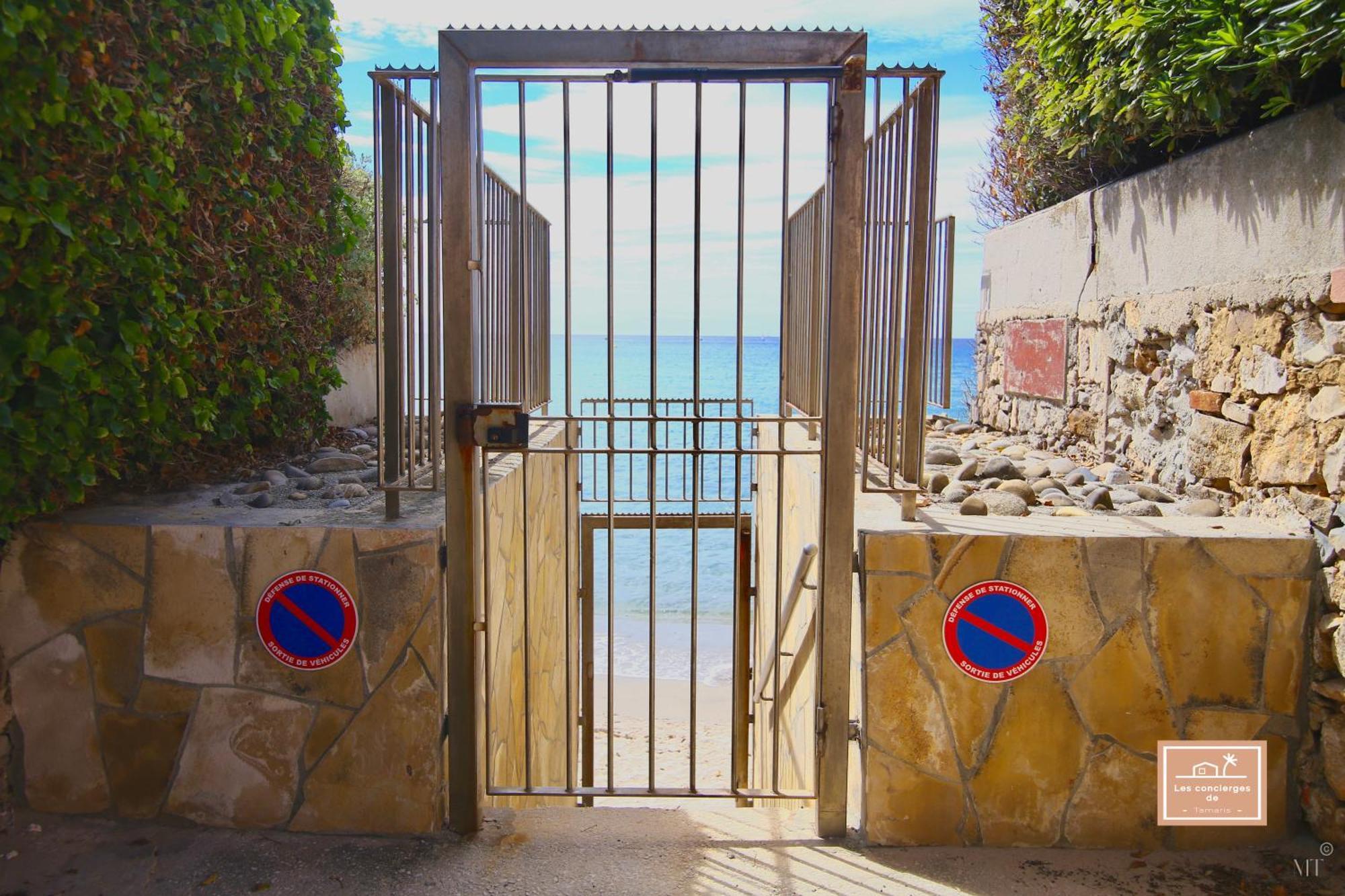 Ferienwohnung Les Pieds Dans L'Eau La Seyne-sur-Mer Exterior foto